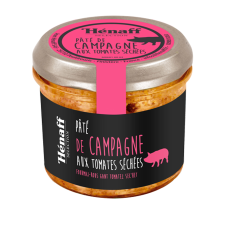 Pâté de campagne aux tomates séchées