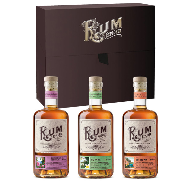 Coffret Rum Explorer - Voyage autour des Saveurs