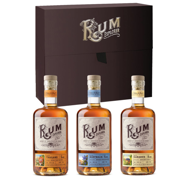 Coffret Rum Explorer - Voyage autour du Monde