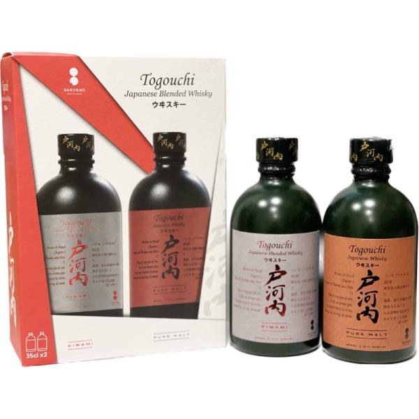Coffret Whisky Japonais Togouchi Duo - Tourbé