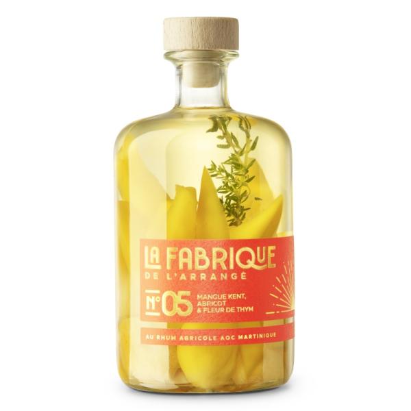 Mangue Kent, Abricot Sec & Fleur de Thym Rhum arrangé - La Fabrique de l'Arrangé n°5