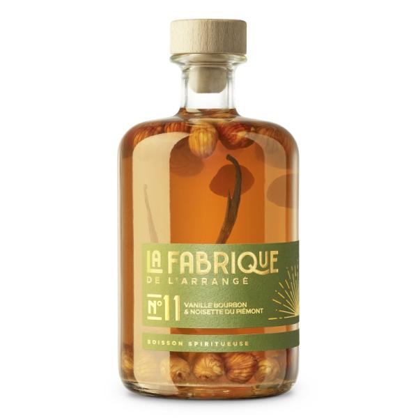 Vanille Bourbon & Noisette du Piemont Rhum arrangé - La Fabrique de l'Arrangé n°11