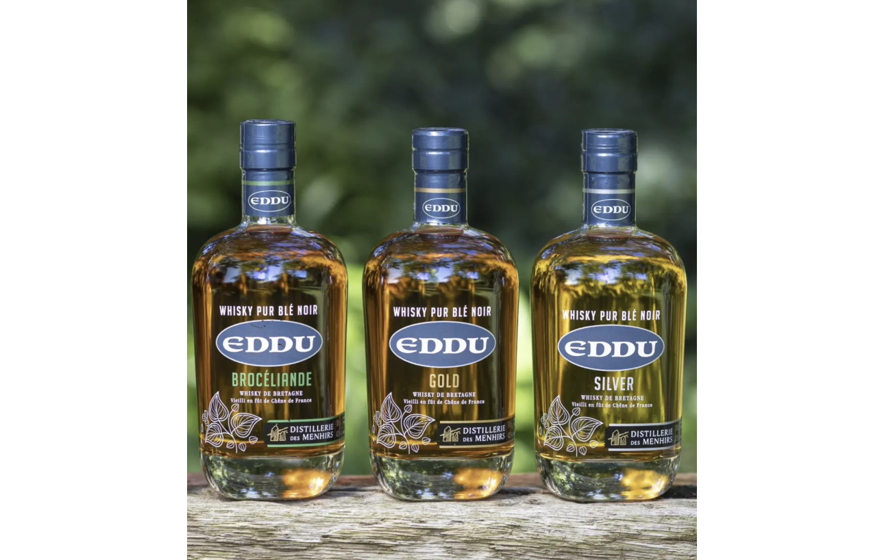 Les whiskys bretons : Le Whisky EDDU au blé noir